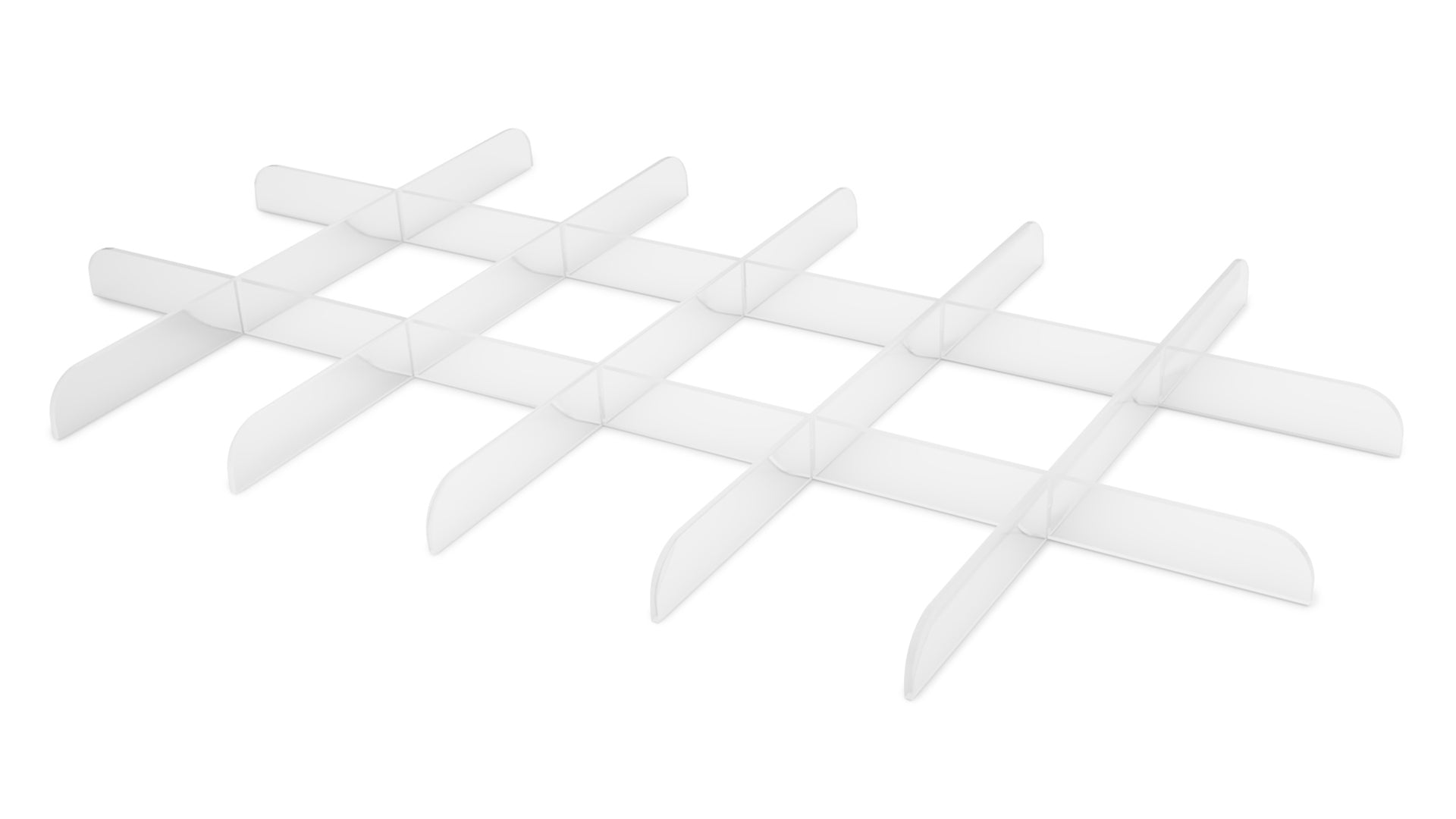 komplement aufbewahrung Trenner Organizer transparent für Ikea Pax Komplement Ausziehboden 100x58cm – Lionelia