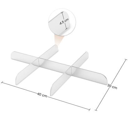 Trenner für Ikea Pax Komplement Ausziehboden 50x35cm