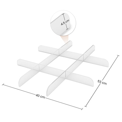 Trenner für Ikea Pax Komplement Ausziehboden 50x58cm