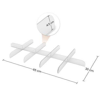 Trenner für Ikea Pax Komplement Ausziehboden 75x35cm